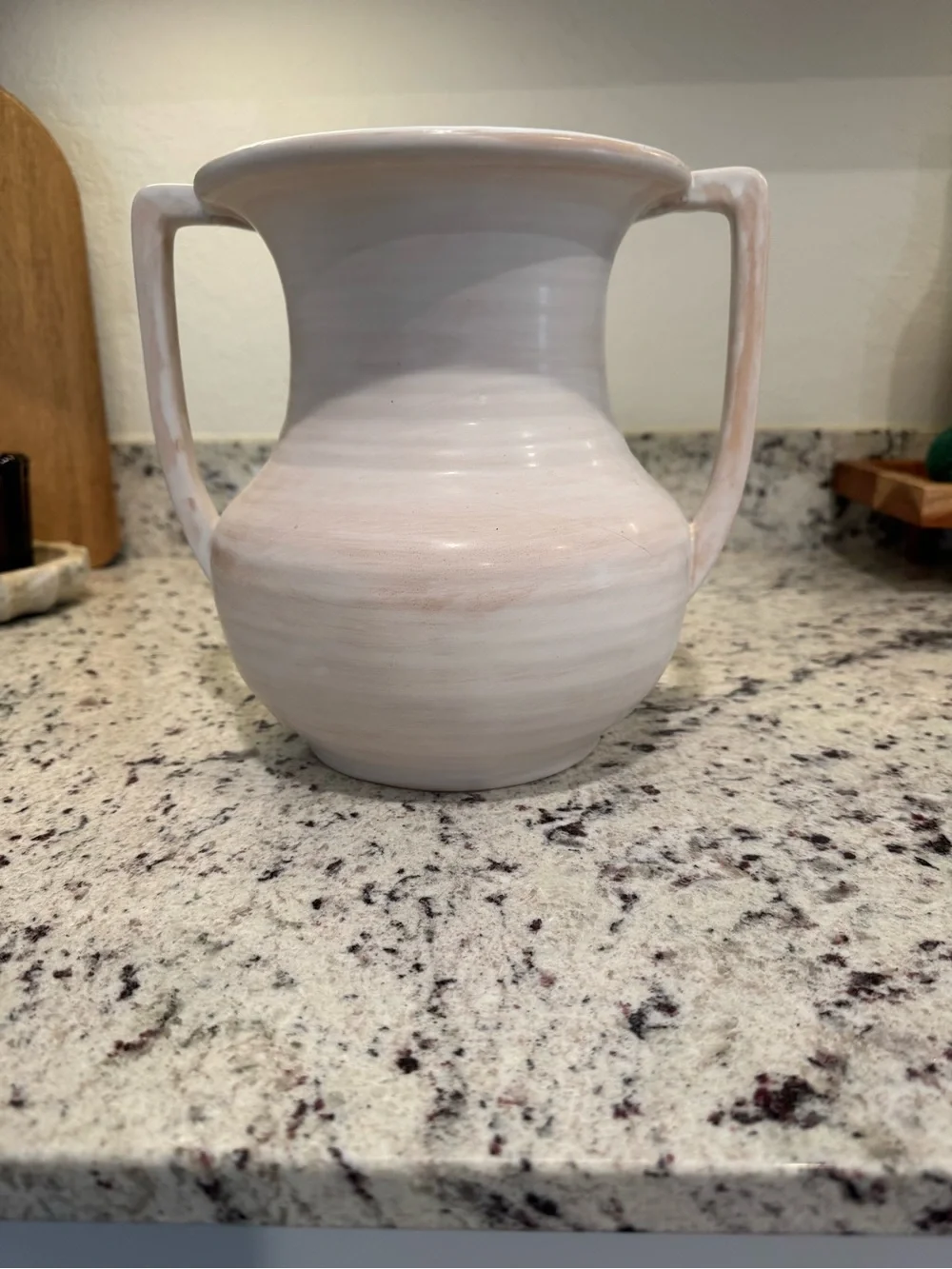 Two-Handled Ceramic Vase